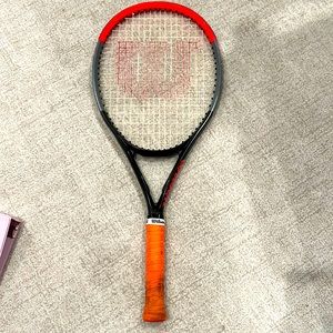 WILSON TENNIS RAQUET CLASH 26. COMES ORANGE GRIP!! ❤️‍🔥❤️‍🔥